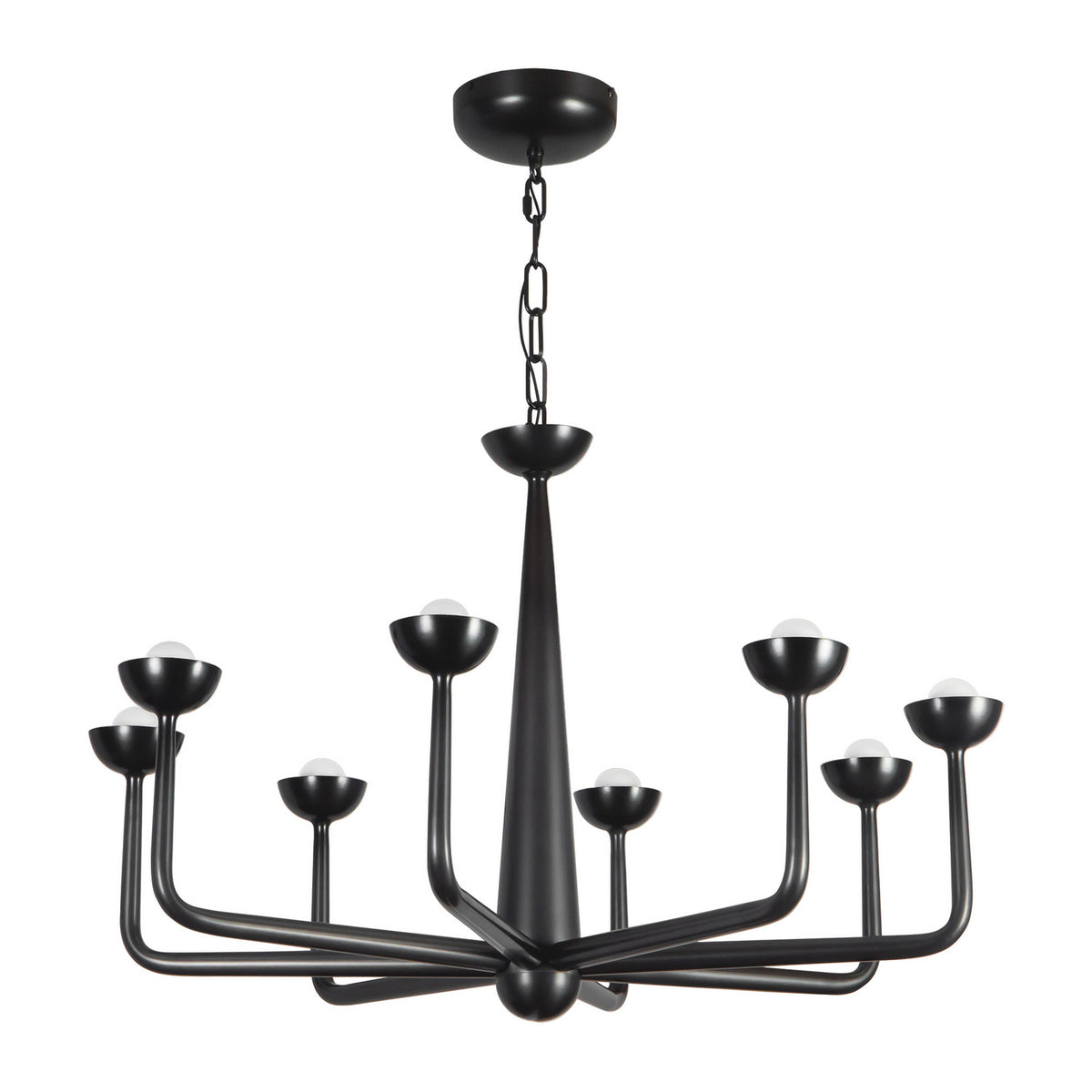 Alora - CH313830UB - LED Chandelier - Spade - Urban Bronze