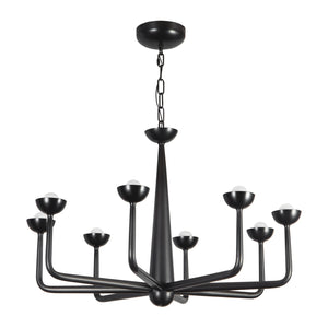 Alora - CH313830UB - LED Chandelier - Spade - Urban Bronze