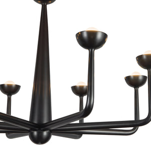 Alora - CH313830UB - LED Chandelier - Spade - Urban Bronze