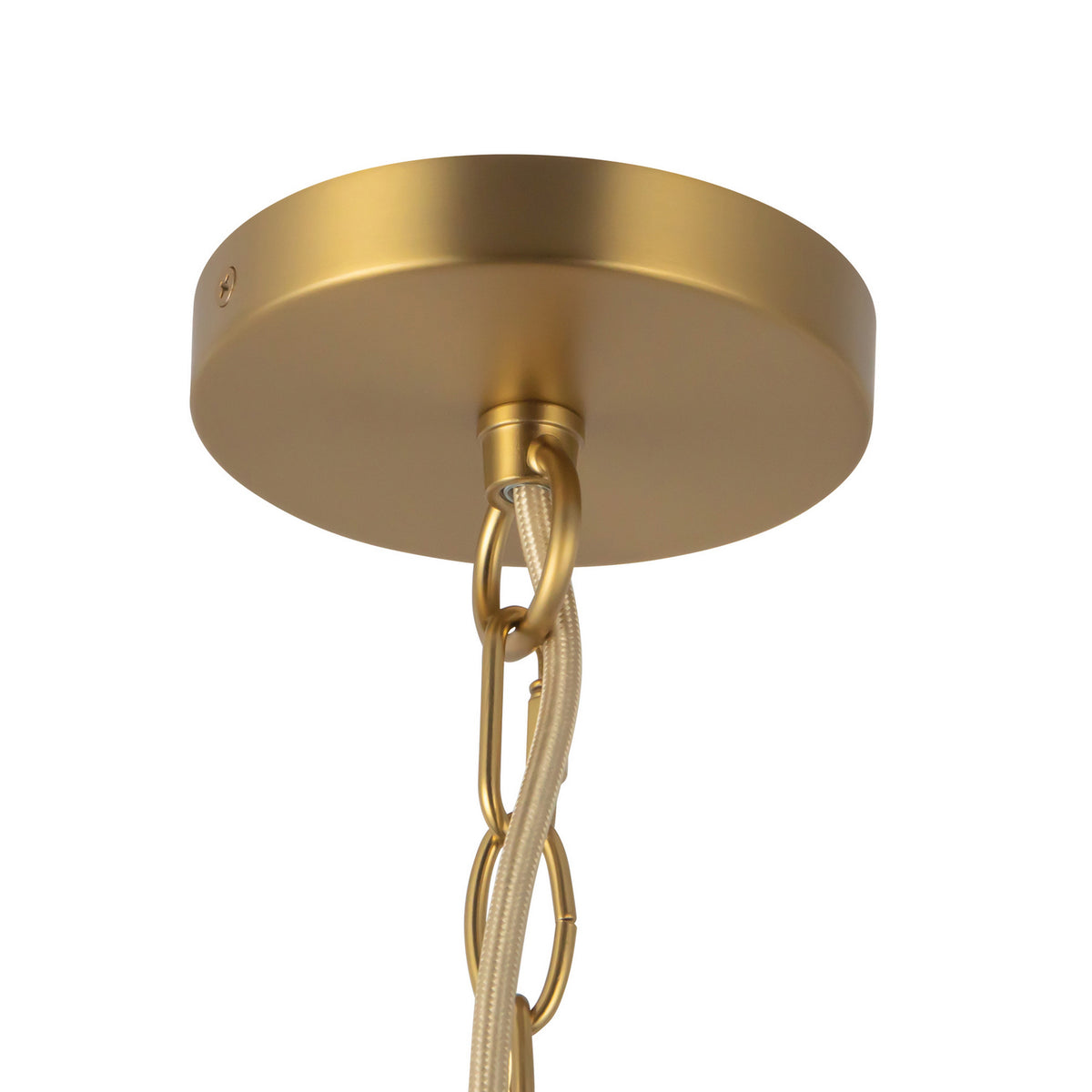 Alora - CH654318BGSM - Three Light Chandelier - Faye - Brushed Gold/Smoked Glass