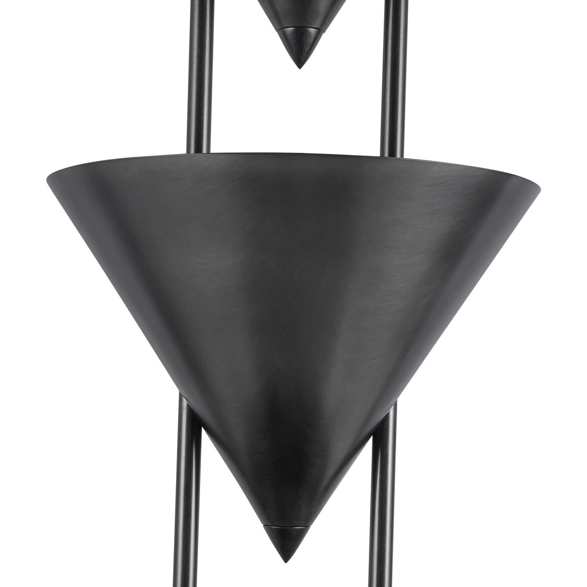 Alora - FL341367STA - Three Light Floor Lamp - Versus - Aged Steel