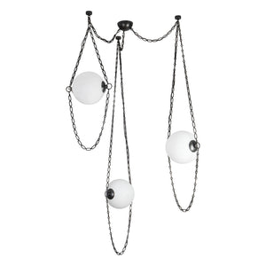 Alora - CH372103UBCDG - LED Chandelier - Petra - Urban Bronze/Cloud Glass