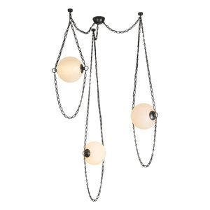 Alora - CH372103UBCDG - LED Chandelier - Petra - Urban Bronze/Cloud Glass