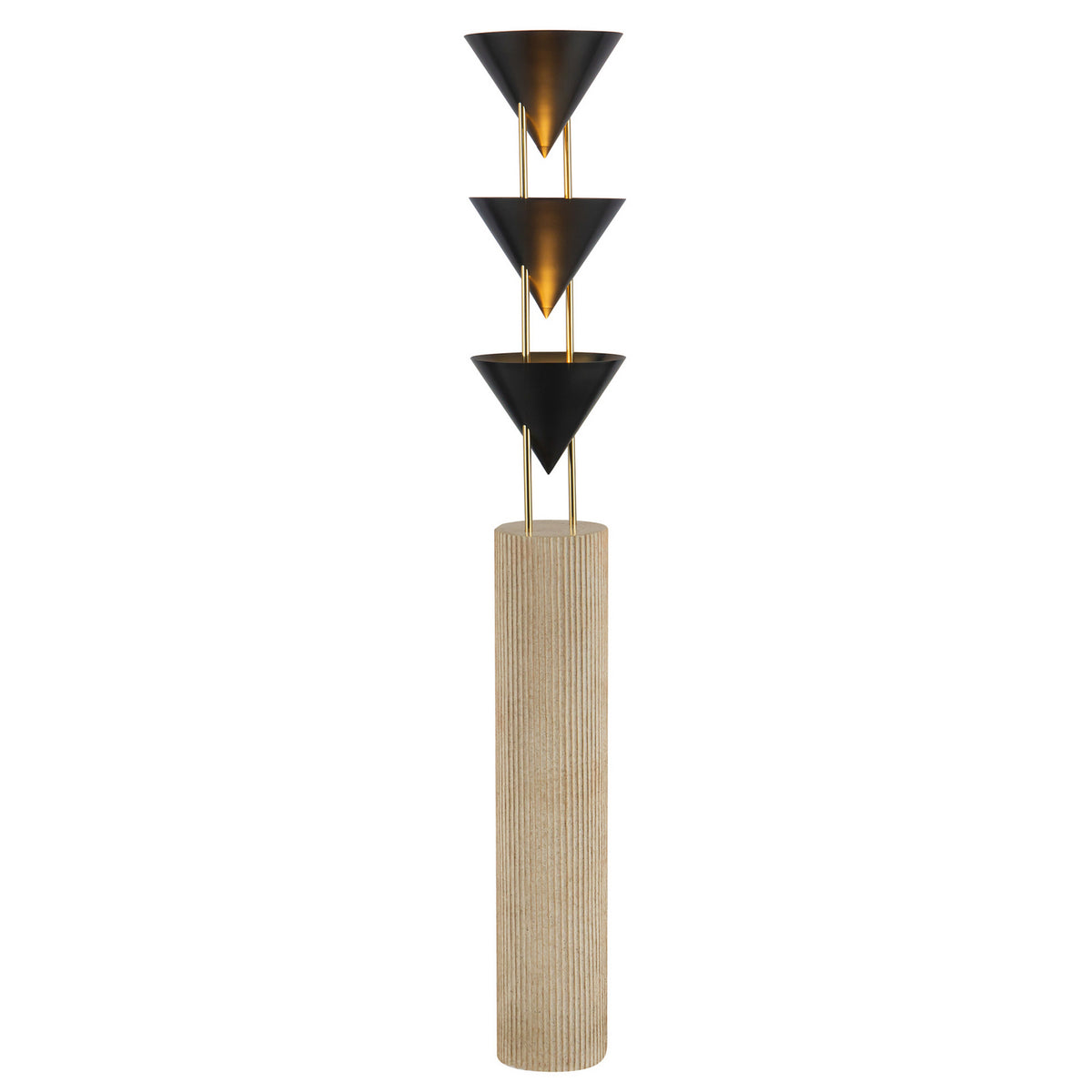 Alora - FL341367UB - Three Light Floor Lamp - Versus - Urban Bronze