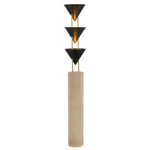 Alora - FL341367UB - Three Light Floor Lamp - Versus - Urban Bronze