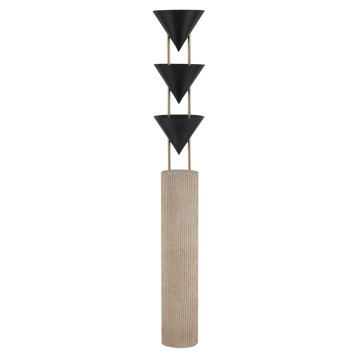 Alora - FL341367UB - Three Light Floor Lamp - Versus - Urban Bronze