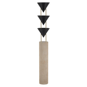 Alora - FL341367UB - Three Light Floor Lamp - Versus - Urban Bronze