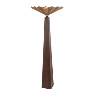 Alora - FL354064PEC - One Light Floor Lamp - Furrow - Peach