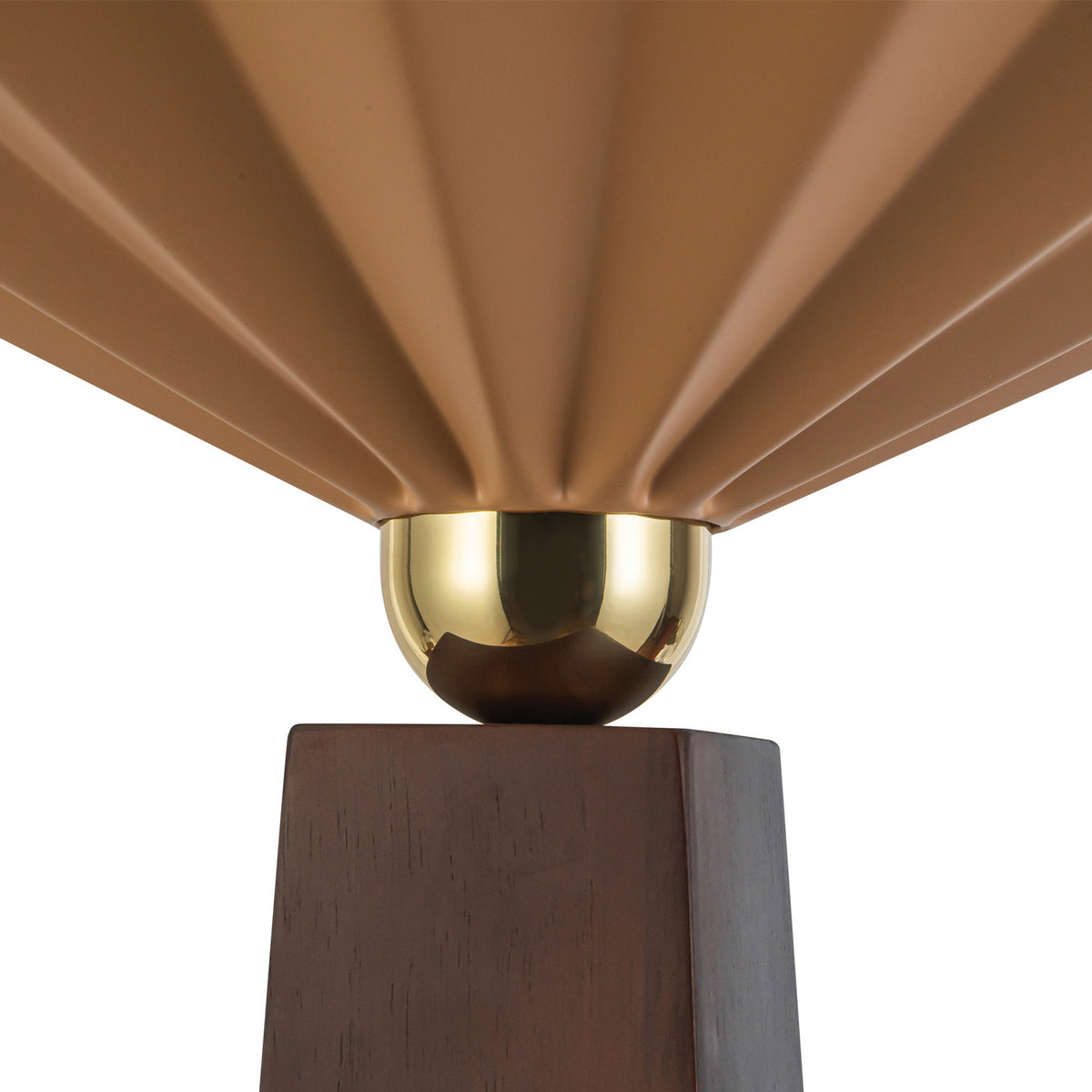 Alora - FL354064PEC - One Light Floor Lamp - Furrow - Peach