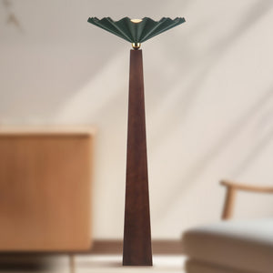 Alora - FL354064PGN - One Light Floor Lamp - Furrow - Pine Green