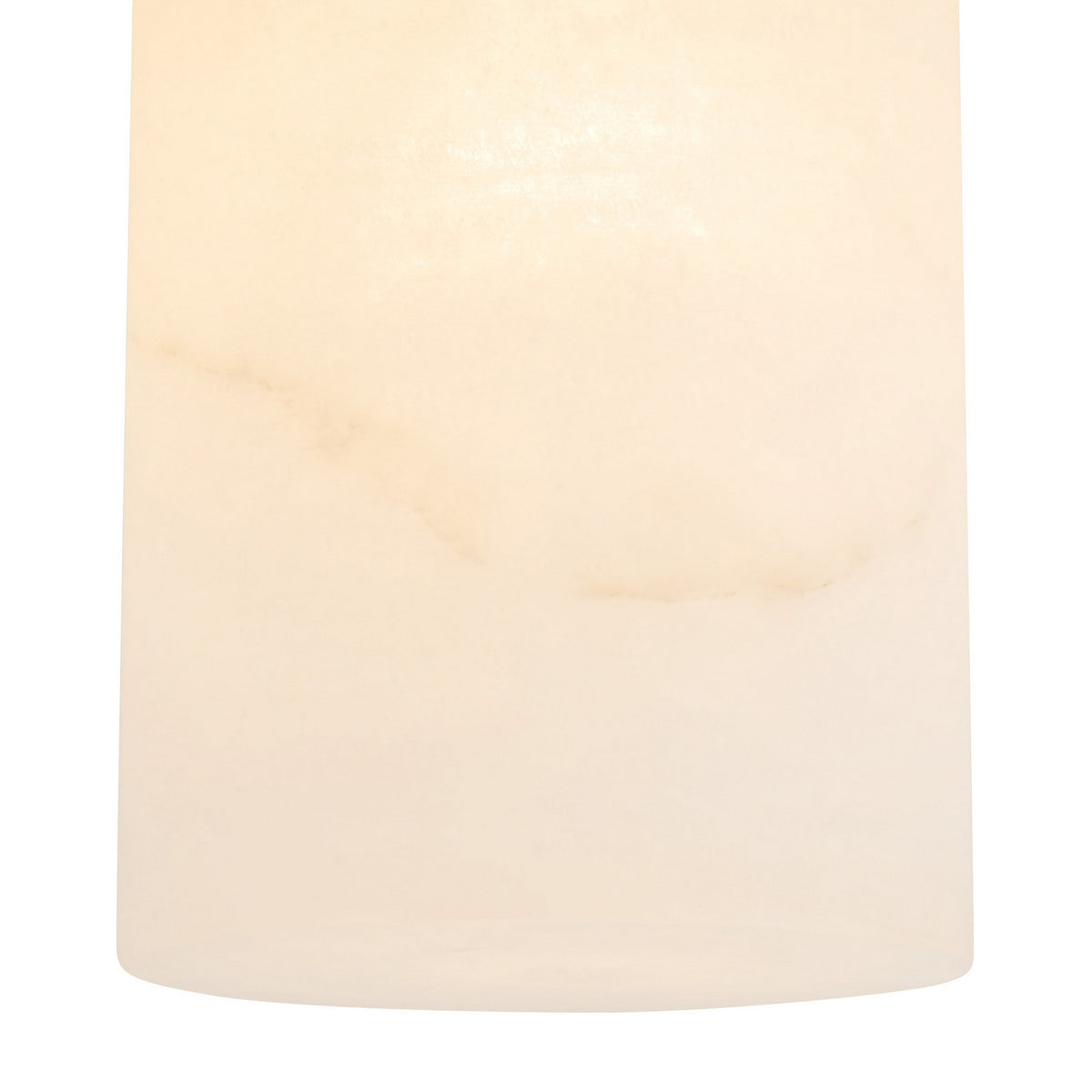 Alora - FM360808PTBAR - One Light Flush Mount - Mineral - Patina Brass/Alabaster