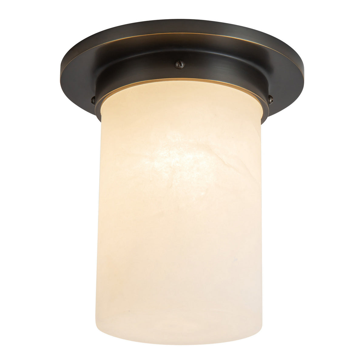 Alora - FM360808UBAR - One Light Flush Mount - Mineral - Urban Bronze/Alabaster