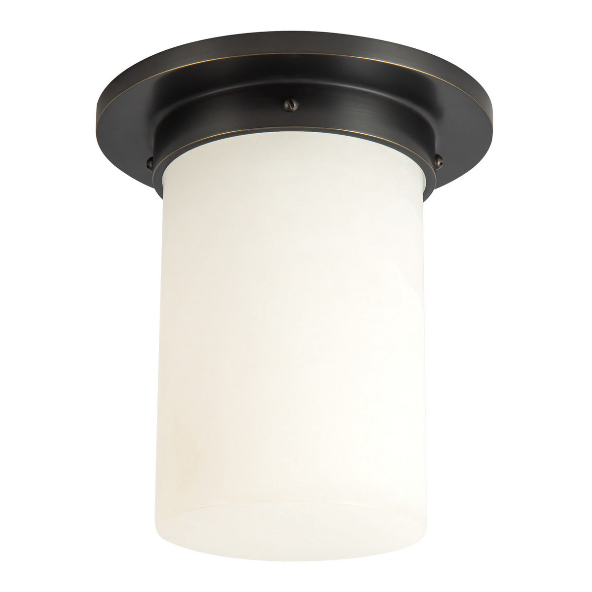 Alora - FM360808UBAR - One Light Flush Mount - Mineral - Urban Bronze/Alabaster