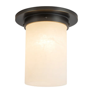 Alora - FM360808UBAR - One Light Flush Mount - Mineral - Urban Bronze/Alabaster