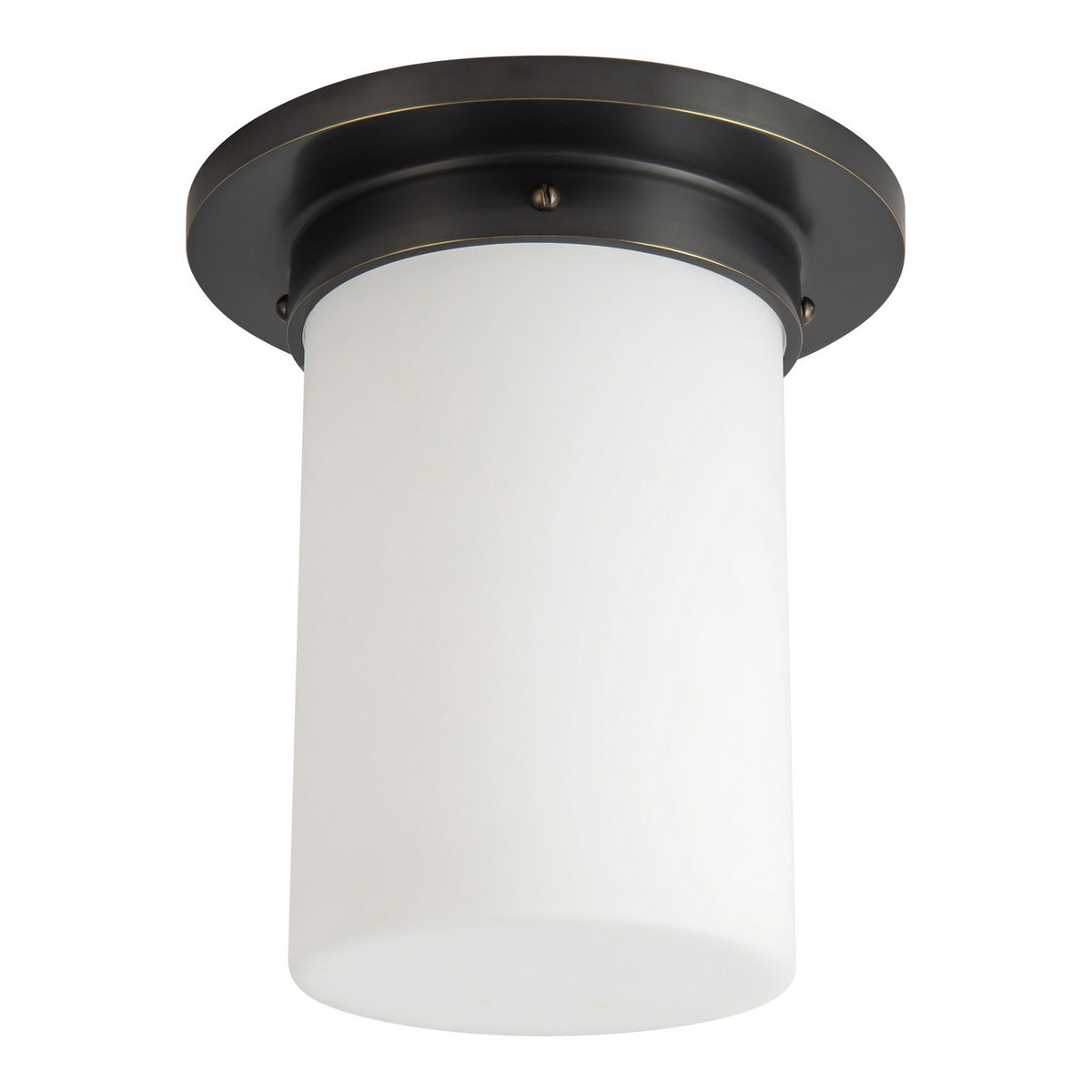 Alora - FM360808UBOP - One Light Flush Mount - Mineral - Urban Bronze/Matte Opal Glass