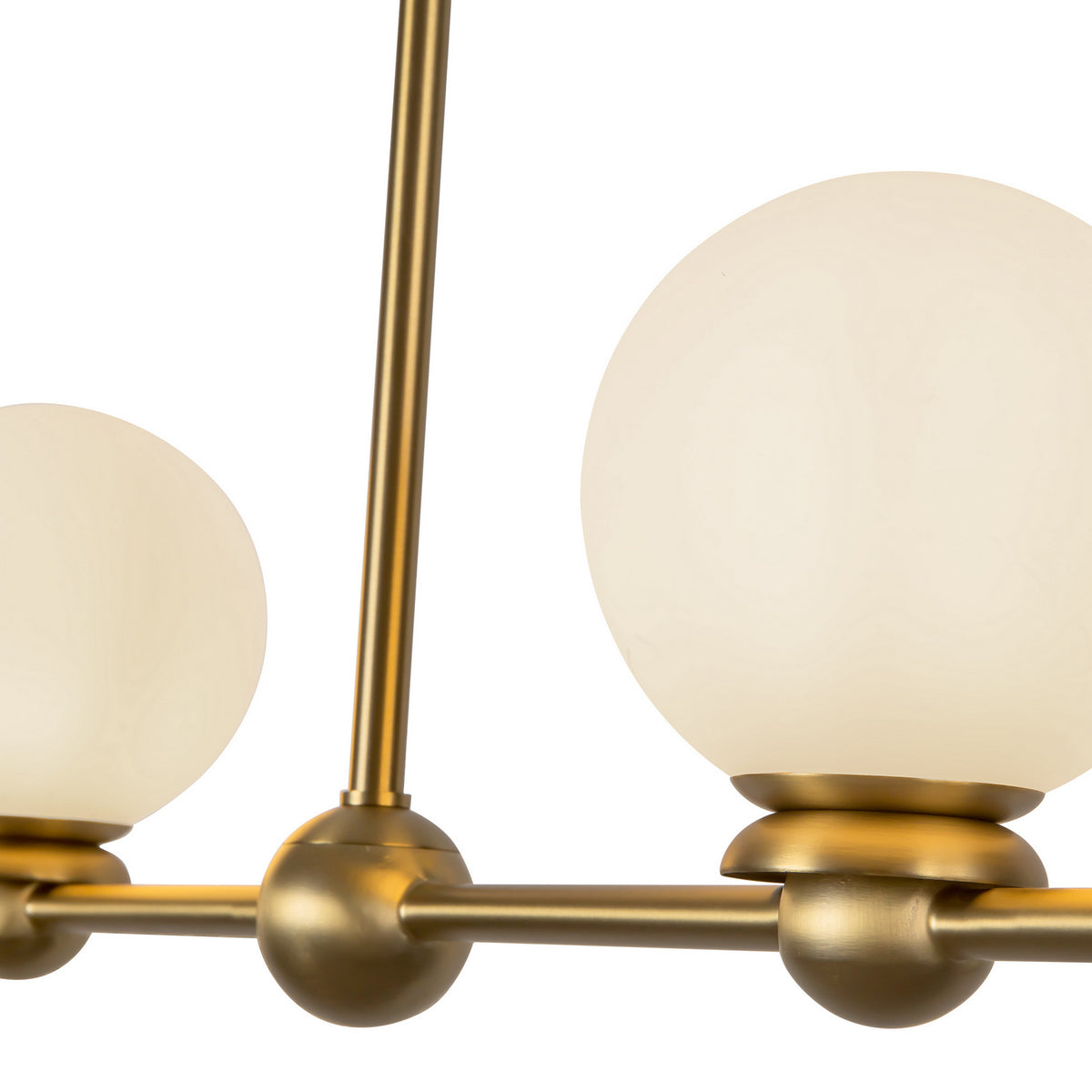 Alora - LP408148BG - Four Light Linear Pendant - Beckett - Brushed Gold