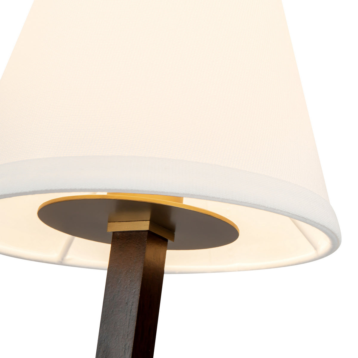 Alora - LP445242BGWL - Two Light Linear Pendant - Sloan - Brushed Gold/White Linen