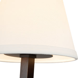 Alora - LP445242MBWL - Two Light Linear Pendant - Sloan - Matte Black/White Linen