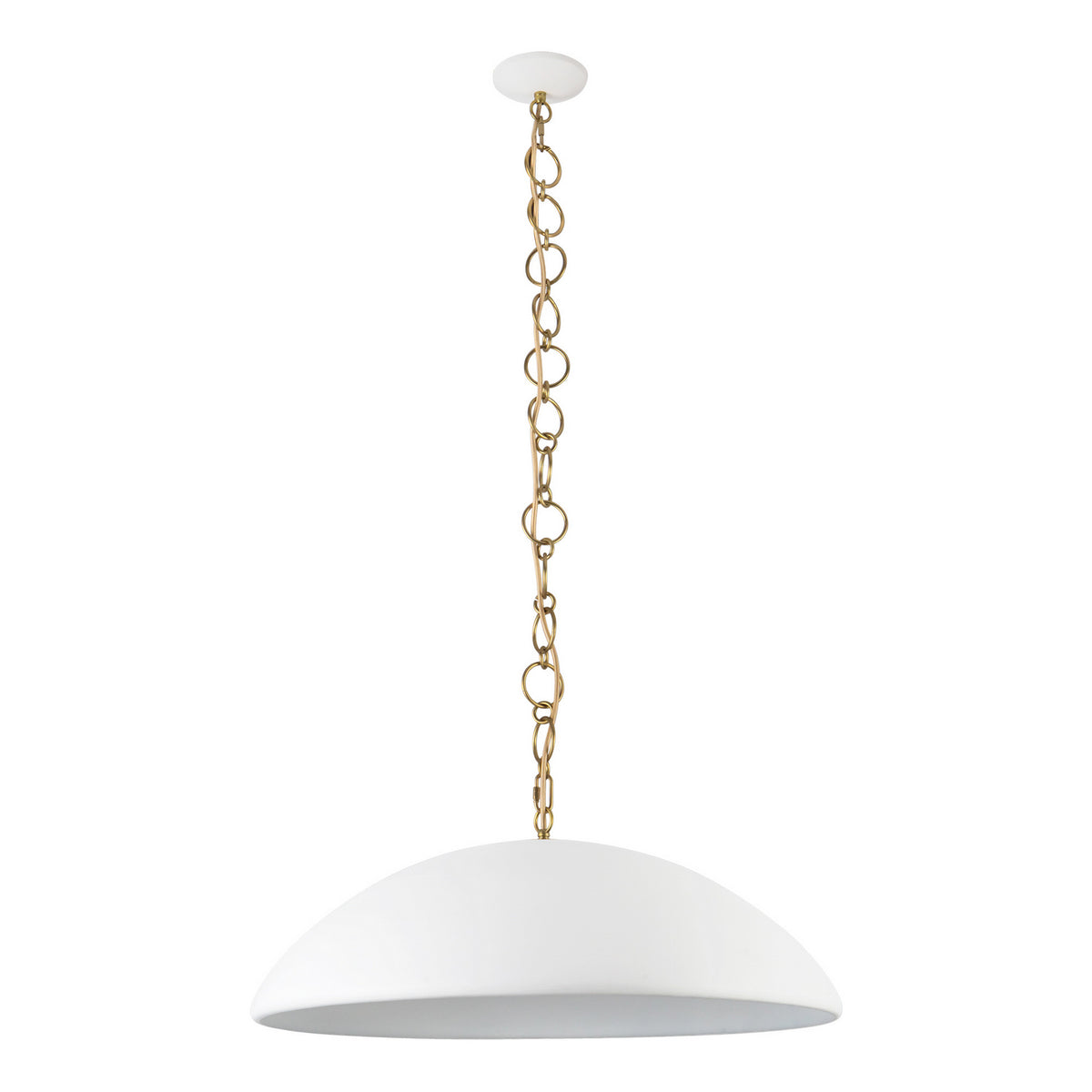 Alora - PD423028AW - One Light Pendant - Grant - Antique White
