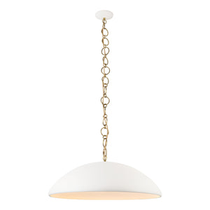 Alora - PD423028AW - One Light Pendant - Grant - Antique White