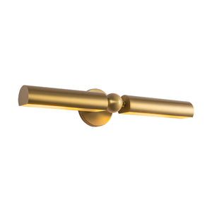 Alora - PL405123BG - Two Light Picture Light - Cole - Brushed Gold