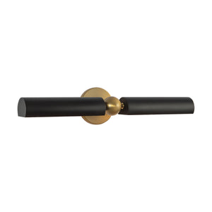 Alora - PL405123BGMB - Two Light Picture Light - Cole - Brushed Gold/Matte Black