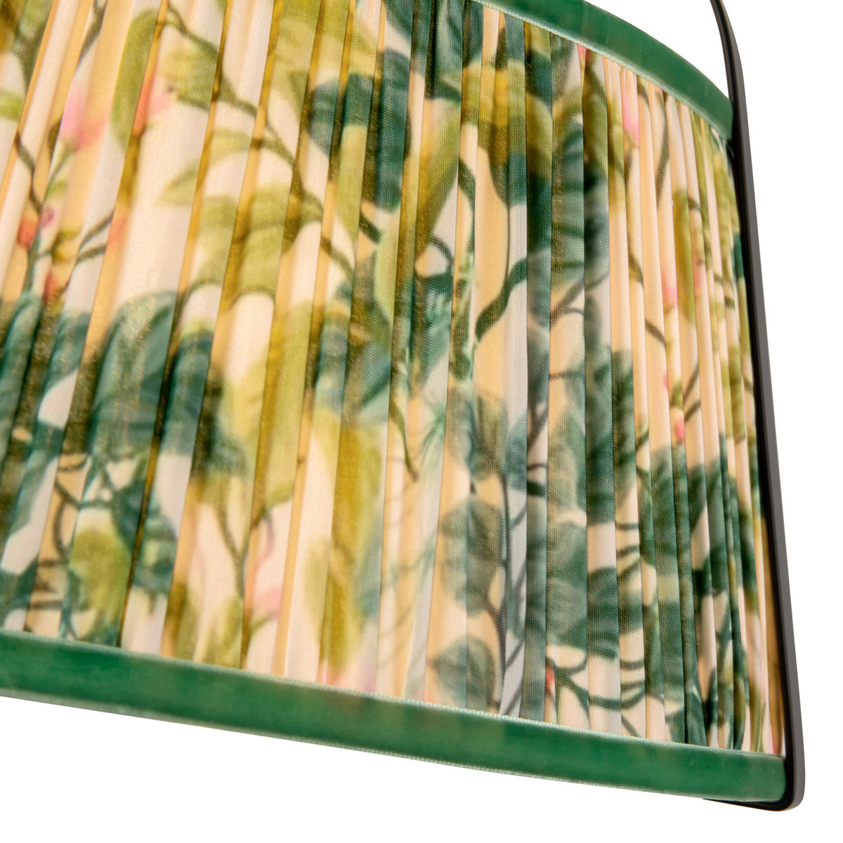 Alora - SF675213MBGL - One Light Semi-Flush Mount - Scout - Matte Black/Green Linen