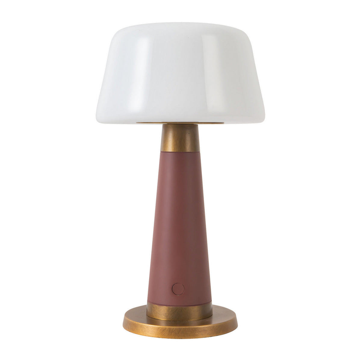 Alora - TL314106BGD - LED Table Lamp - Clemence - Burgundy
