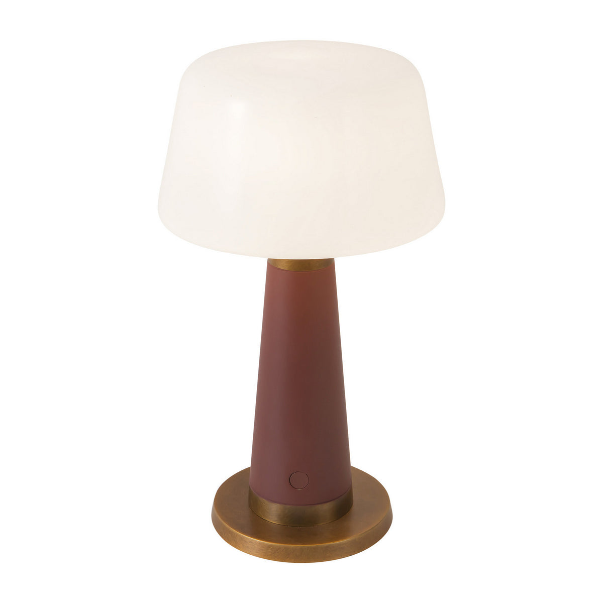 Alora - TL314106BGD - LED Table Lamp - Clemence - Burgundy