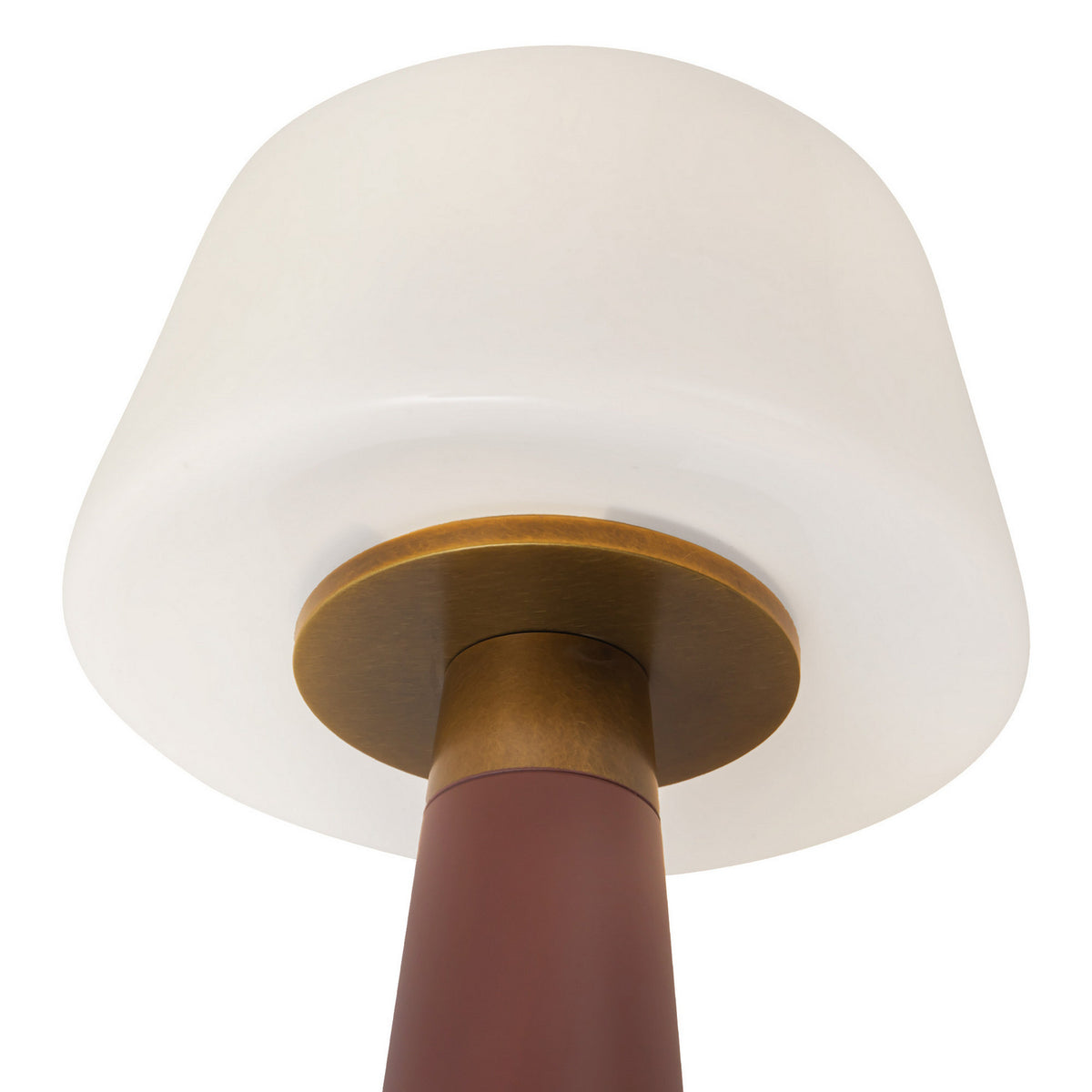 Alora - TL314106BGD - LED Table Lamp - Clemence - Burgundy