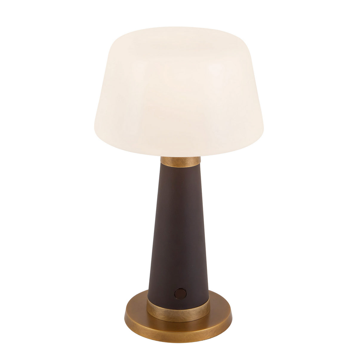 Alora - TL314106EVL - LED Table Lamp - Clemence - Espresso Vegan Leather