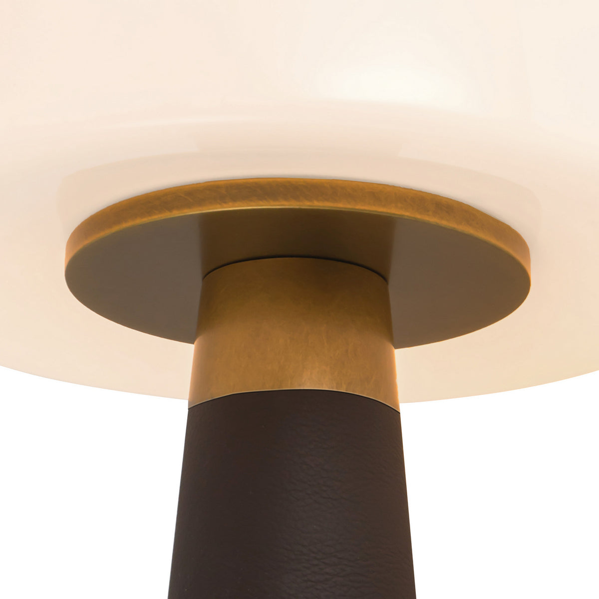 Alora - TL314106EVL - LED Table Lamp - Clemence - Espresso Vegan Leather