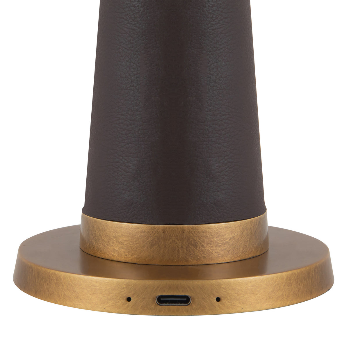 Alora - TL314106EVL - LED Table Lamp - Clemence - Espresso Vegan Leather