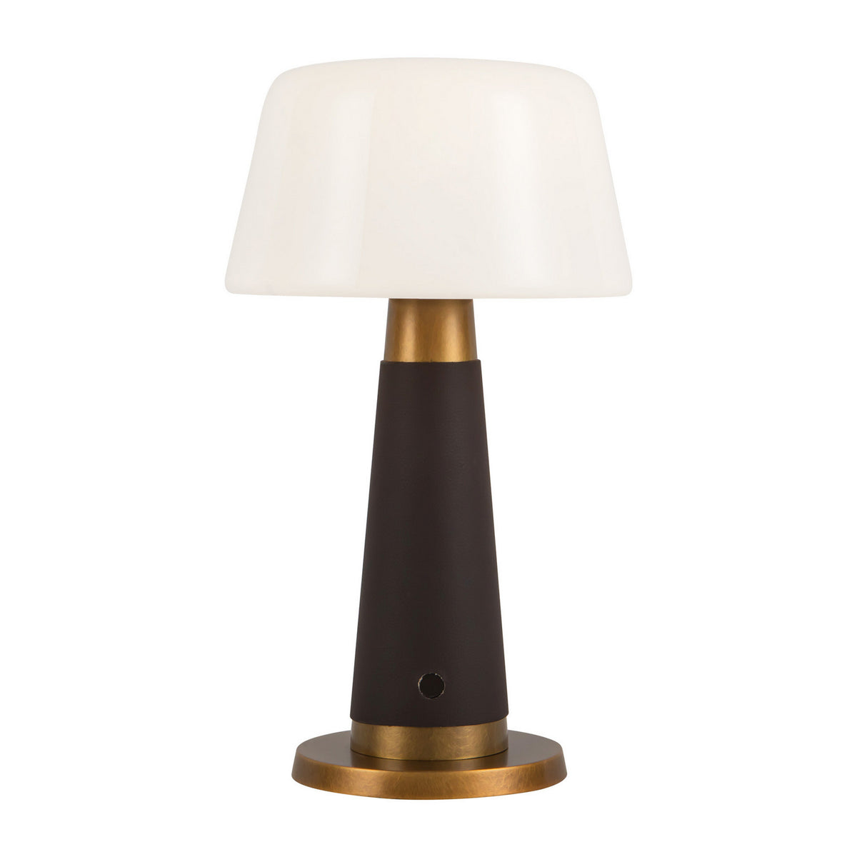 Alora - TL314106EVL - LED Table Lamp - Clemence - Espresso Vegan Leather