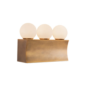 Alora - WV364312VB - LED Bathroom Vanity - Sinclair - Vintage Brass