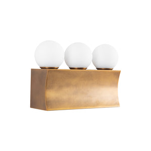 Alora - WV364312VB - LED Bathroom Vanity - Sinclair - Vintage Brass