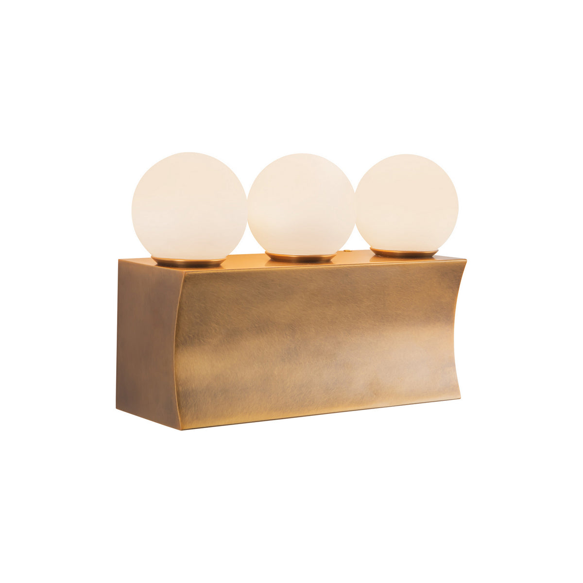 Alora - WV364312VB - LED Bathroom Vanity - Sinclair - Vintage Brass