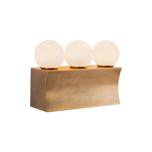 Alora - WV364312VB - LED Bathroom Vanity - Sinclair - Vintage Brass