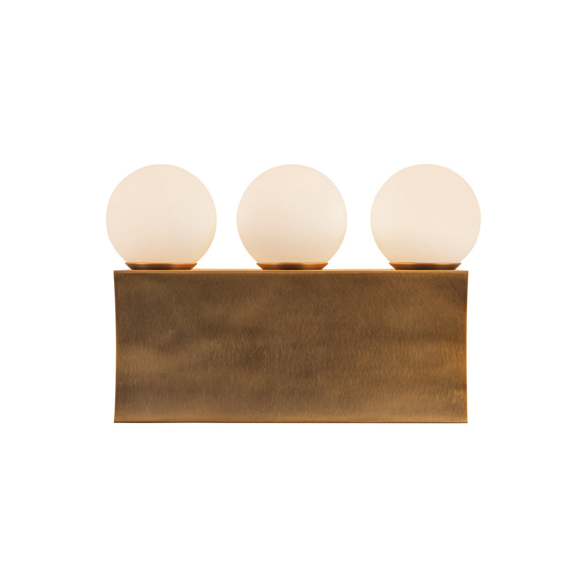 Alora - WV364312VB - LED Bathroom Vanity - Sinclair - Vintage Brass