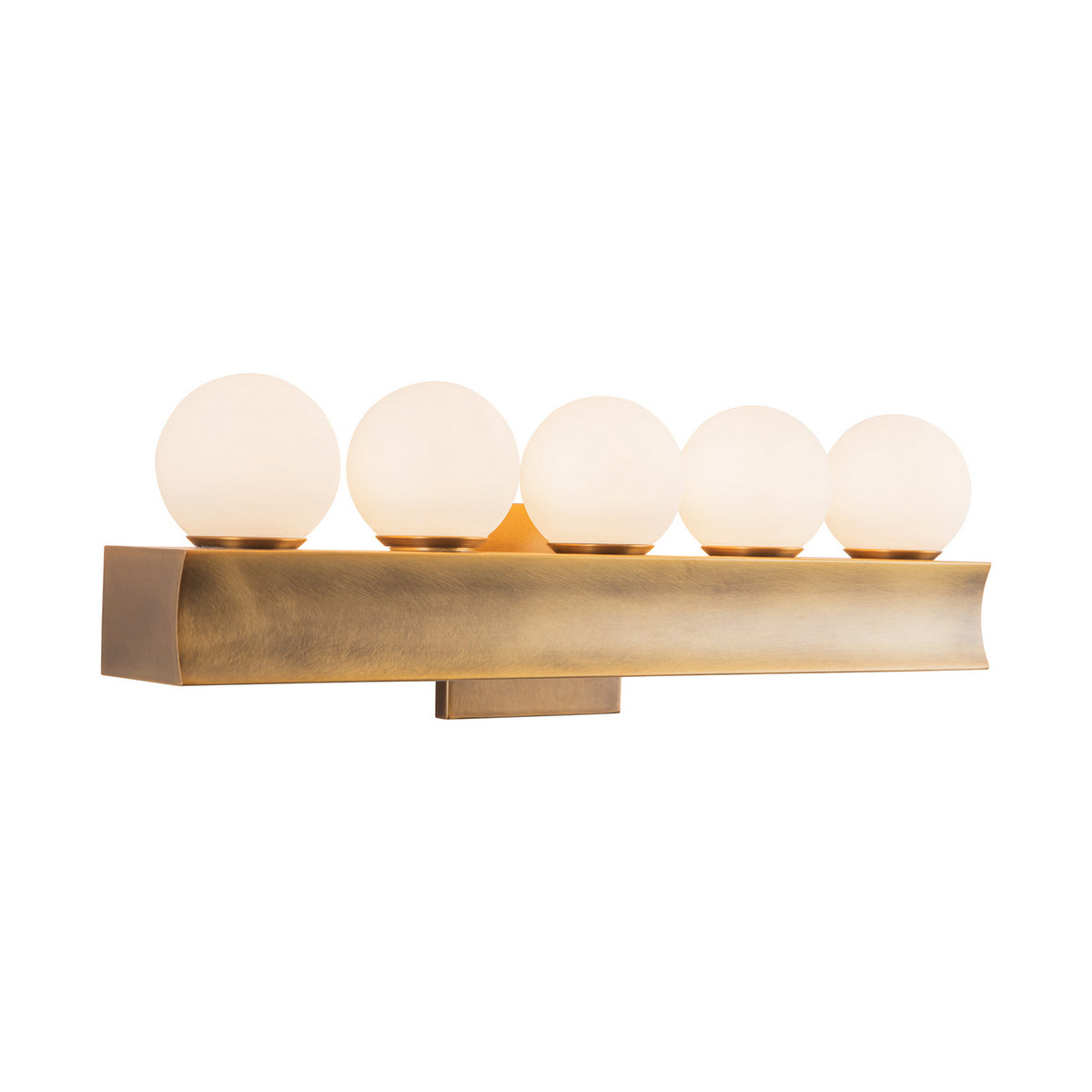 Alora - WV364521VB - LED Bathroom Vanity - Sinclair - Vintage Brass