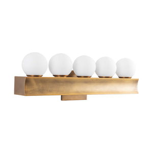 Alora - WV364521VB - LED Bathroom Vanity - Sinclair - Vintage Brass