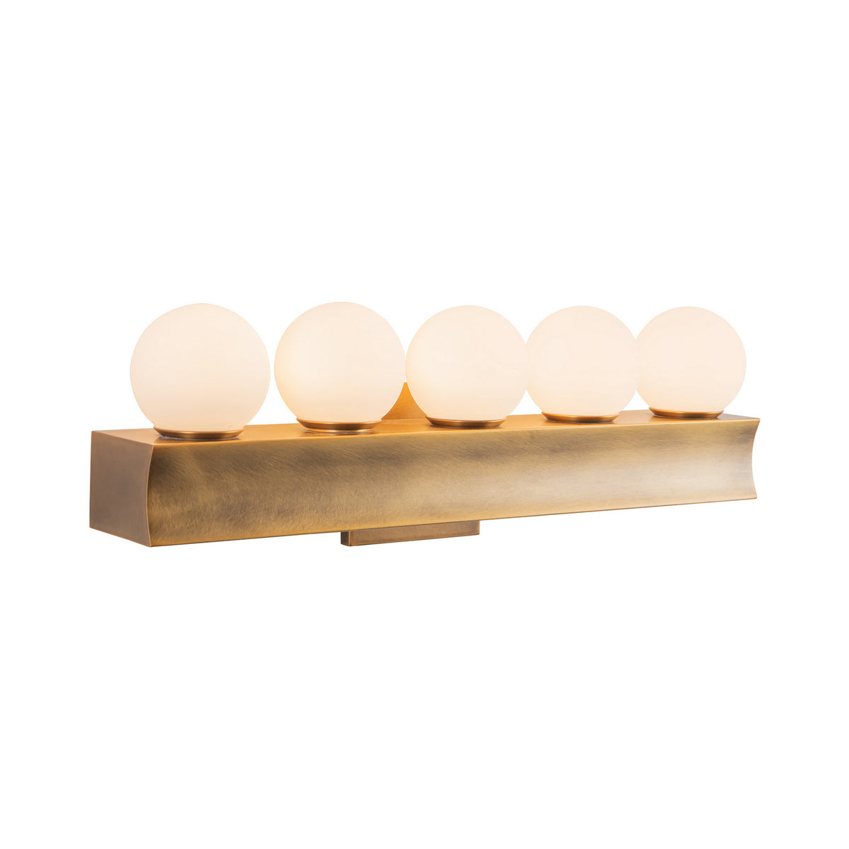 Alora - WV364521VB - LED Bathroom Vanity - Sinclair - Vintage Brass