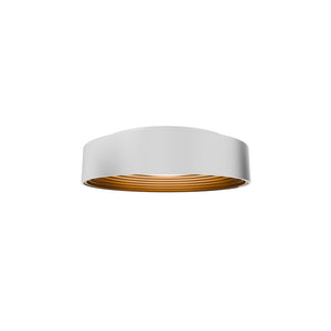 W.A.C. Lighting - FM701618-WT/GO - LED Flush Mount - Gaston - White/Gold