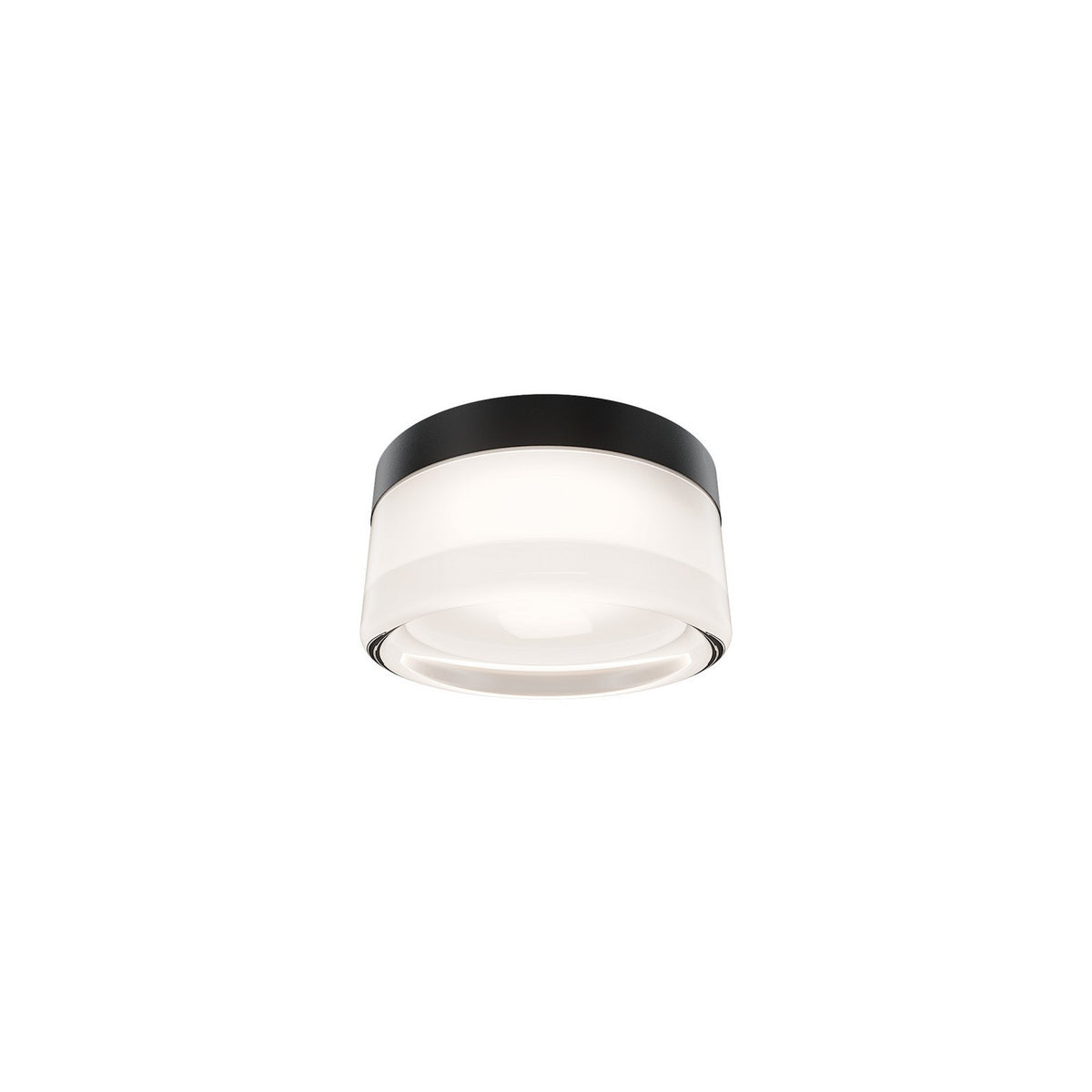 W.A.C. Lighting - FMW704605-BK - LED Outdoor Flush Mount - Balto Ii - Black