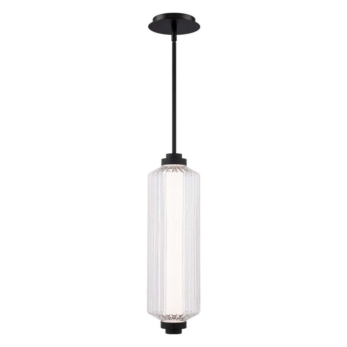 W.A.C. Lighting - PDW118620-BK - LED Outdoor Pendant - Portos - Black