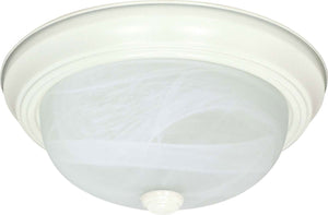 Nuvo Lighting - 60-223 - Three Light Flush Mount - Flush Mounts Textured White - Textured White