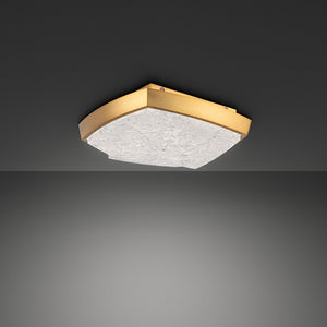 Modern Forms - FM238611-AB - LED Flush Mount - Kenji - Aged Brass