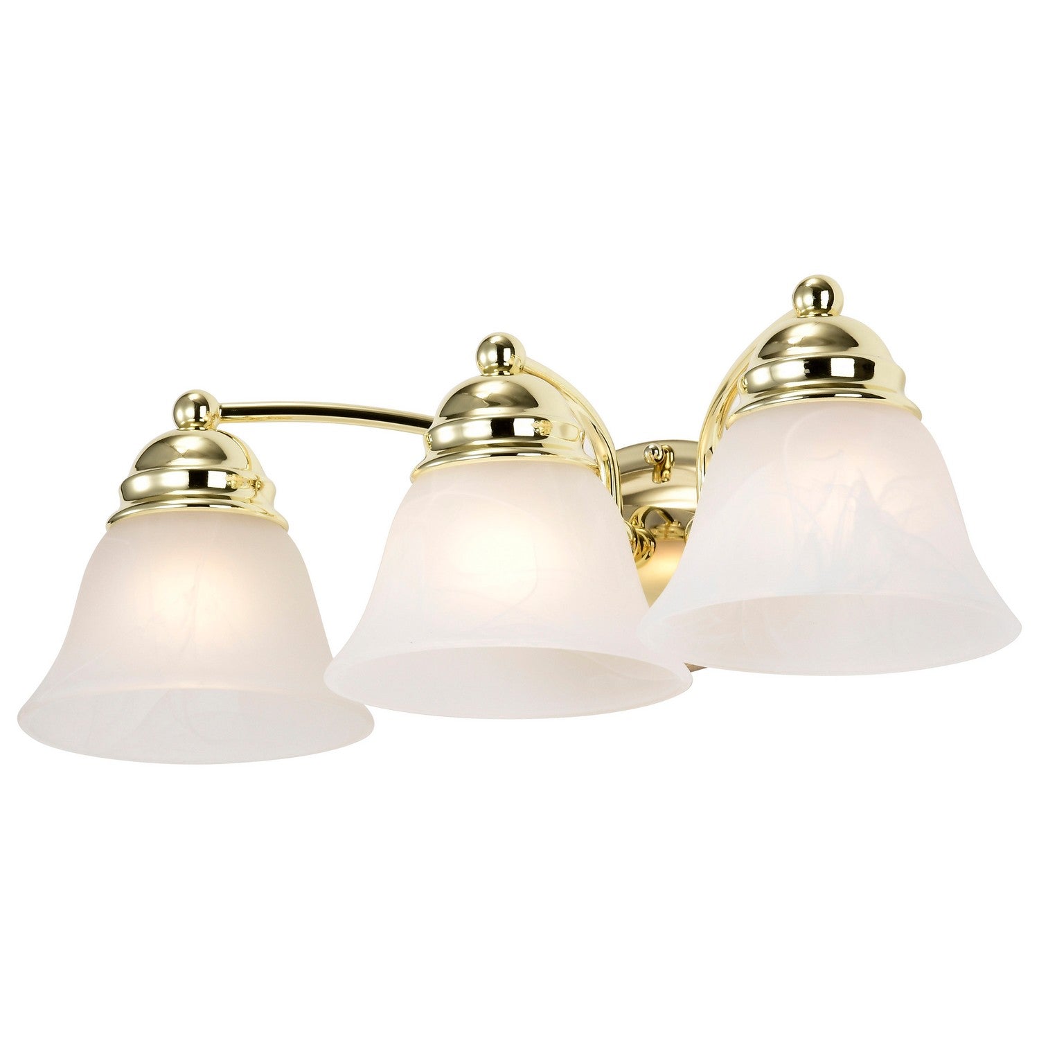 Nuvo Lighting - 60-350 - Three Light Vanity - Empire - Polished Brass