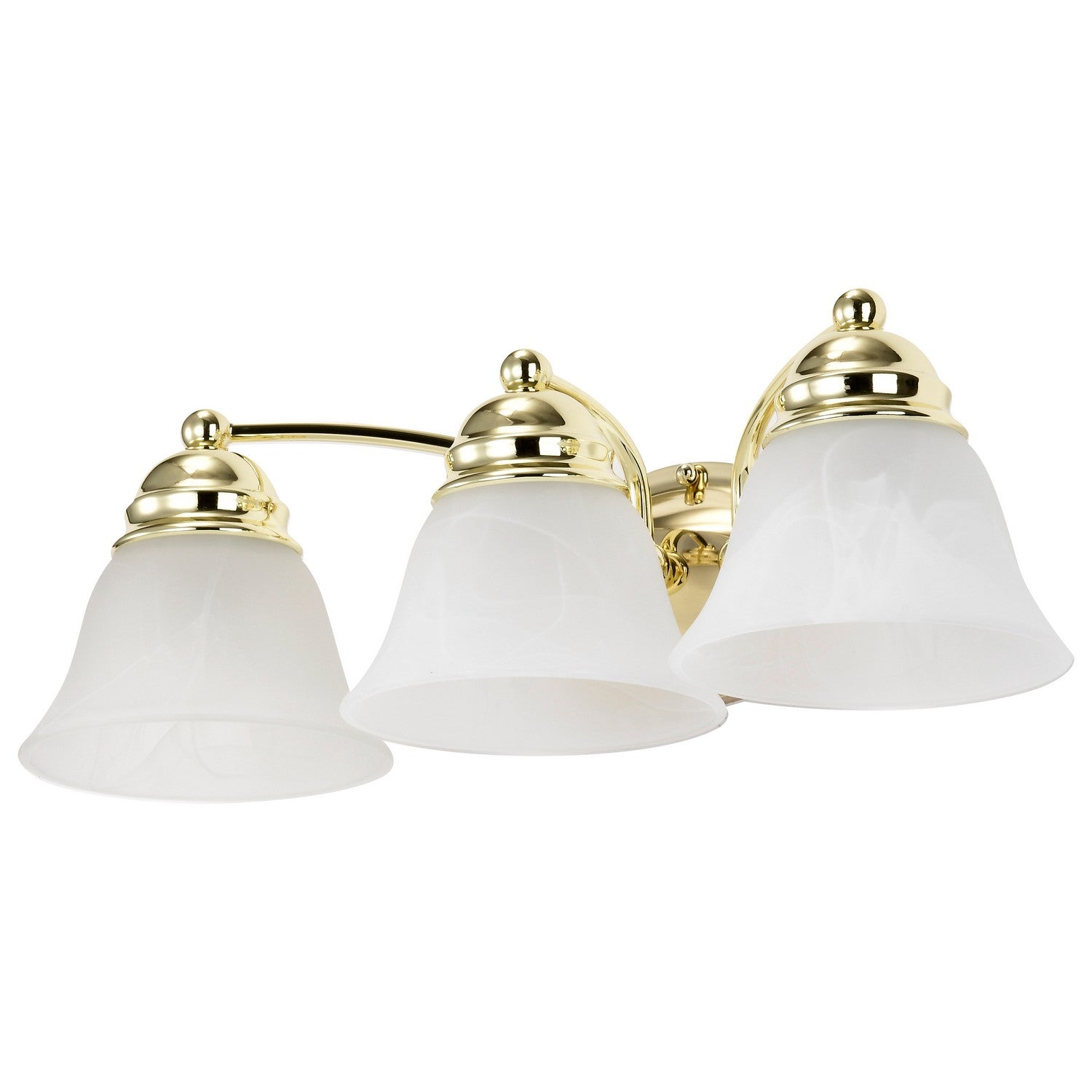 Nuvo Lighting - 60-350 - Three Light Vanity - Empire - Polished Brass