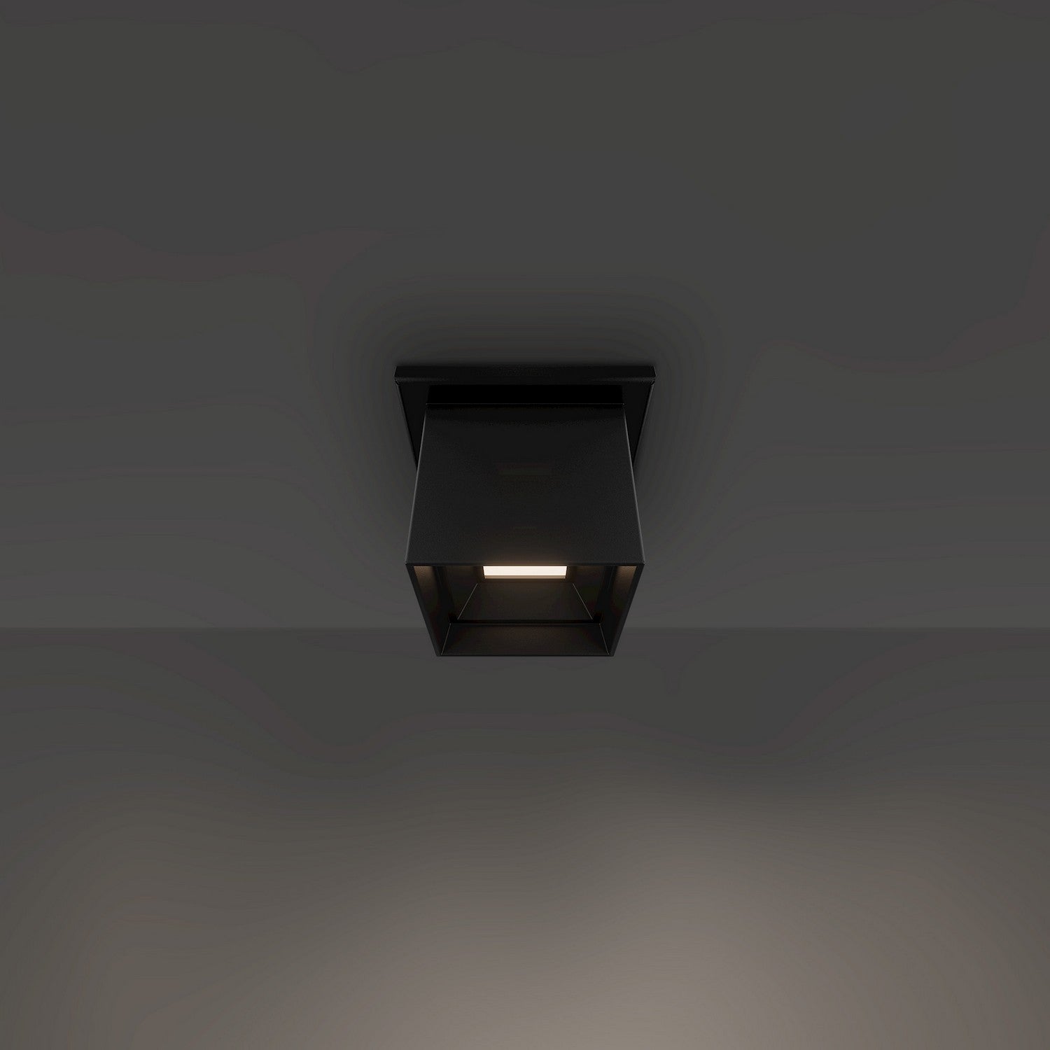 Modern Forms - FM-W62204-30-BK - LED Outdoor Flush Mount - Kube - Black